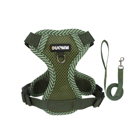Breathable Mesh Pet Harness with Leash