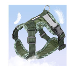 Breathable Mesh Pet Harness with Leash