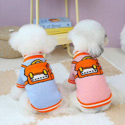 Pet Winter Clothes Bag printed design