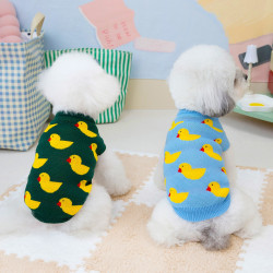 Dog Winter Duck Design Clothes
