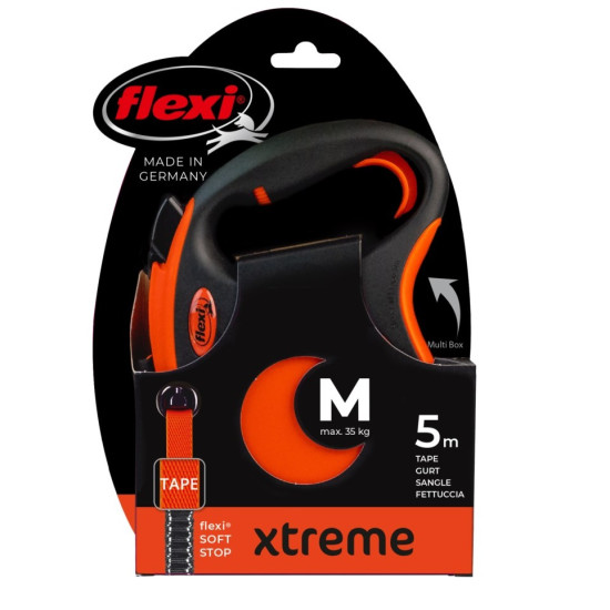 FLEXI Xtreme Leash/ TAPE 5M-Medium