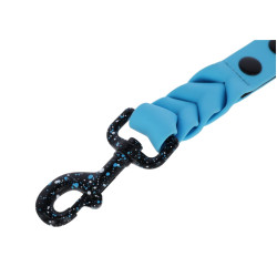 Dog Leash- LIMA black / blue100 cmx25 mm