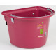 Hanging Feed Bucket for Horses - ROSE PINK COLOR