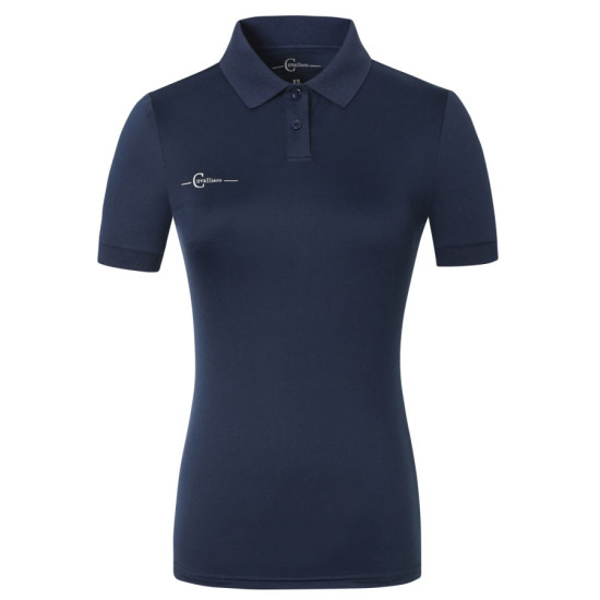 Ladies Polo Shirt -NAVY/XXS